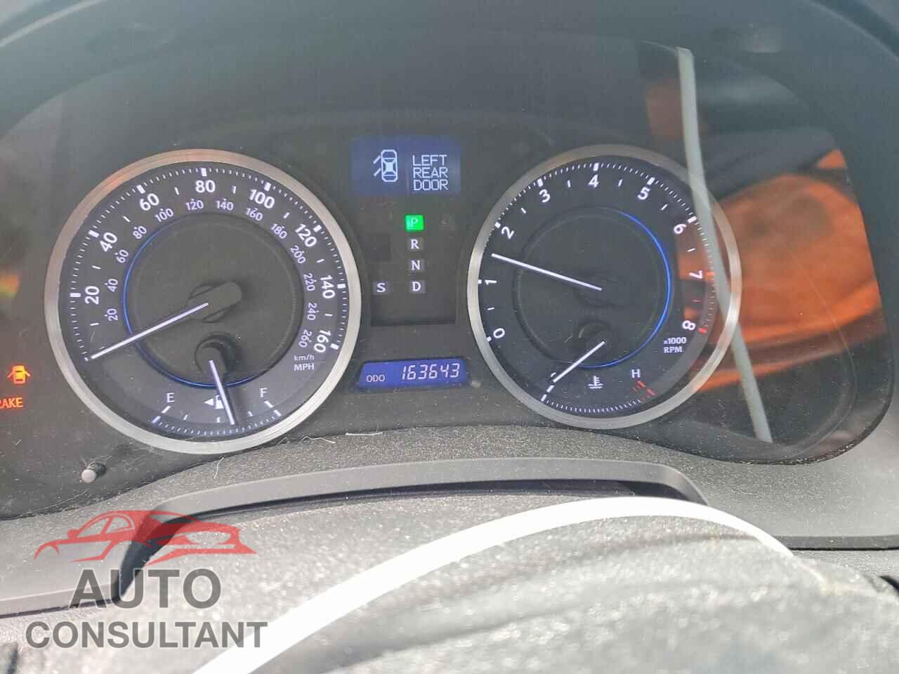 LEXUS IS 2013 - JTHCF5C26D5062872