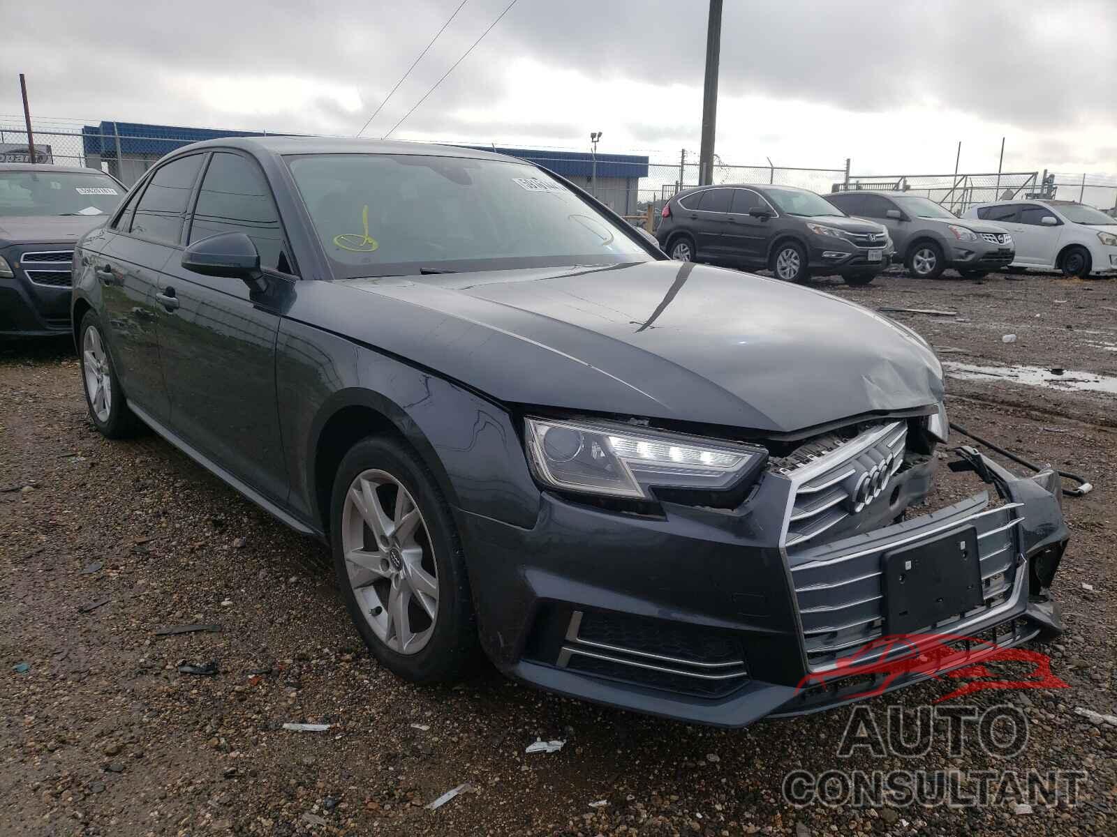 AUDI A4 2018 - WAUKMAF40JA062956