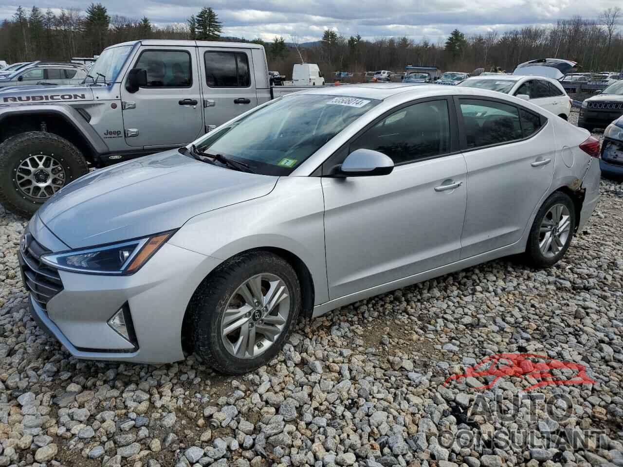 HYUNDAI ELANTRA 2019 - KMHD84LF7KU785884