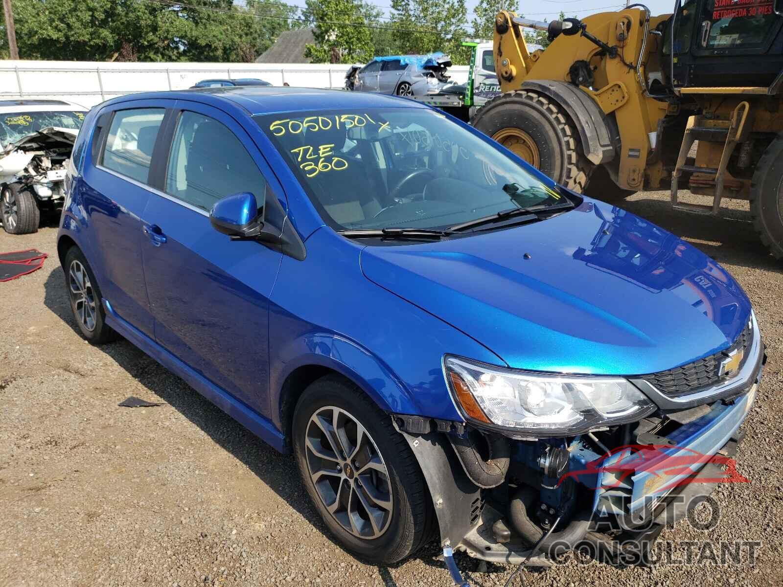 CHEVROLET SONIC 2017 - 1G1JD6SB2H4128439