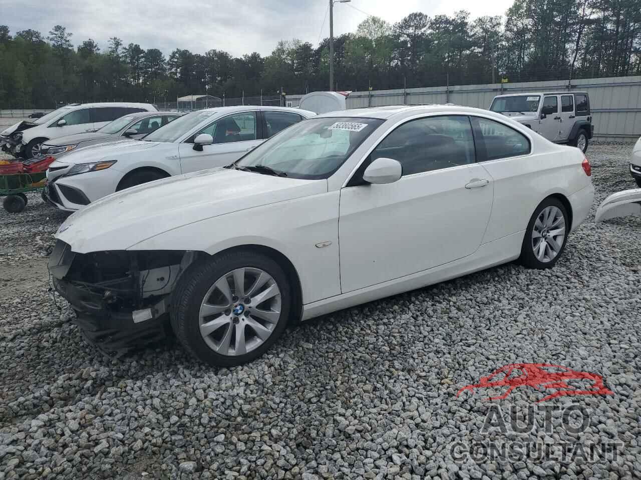 BMW 3 SERIES 2011 - WBAKE3C56BE559008