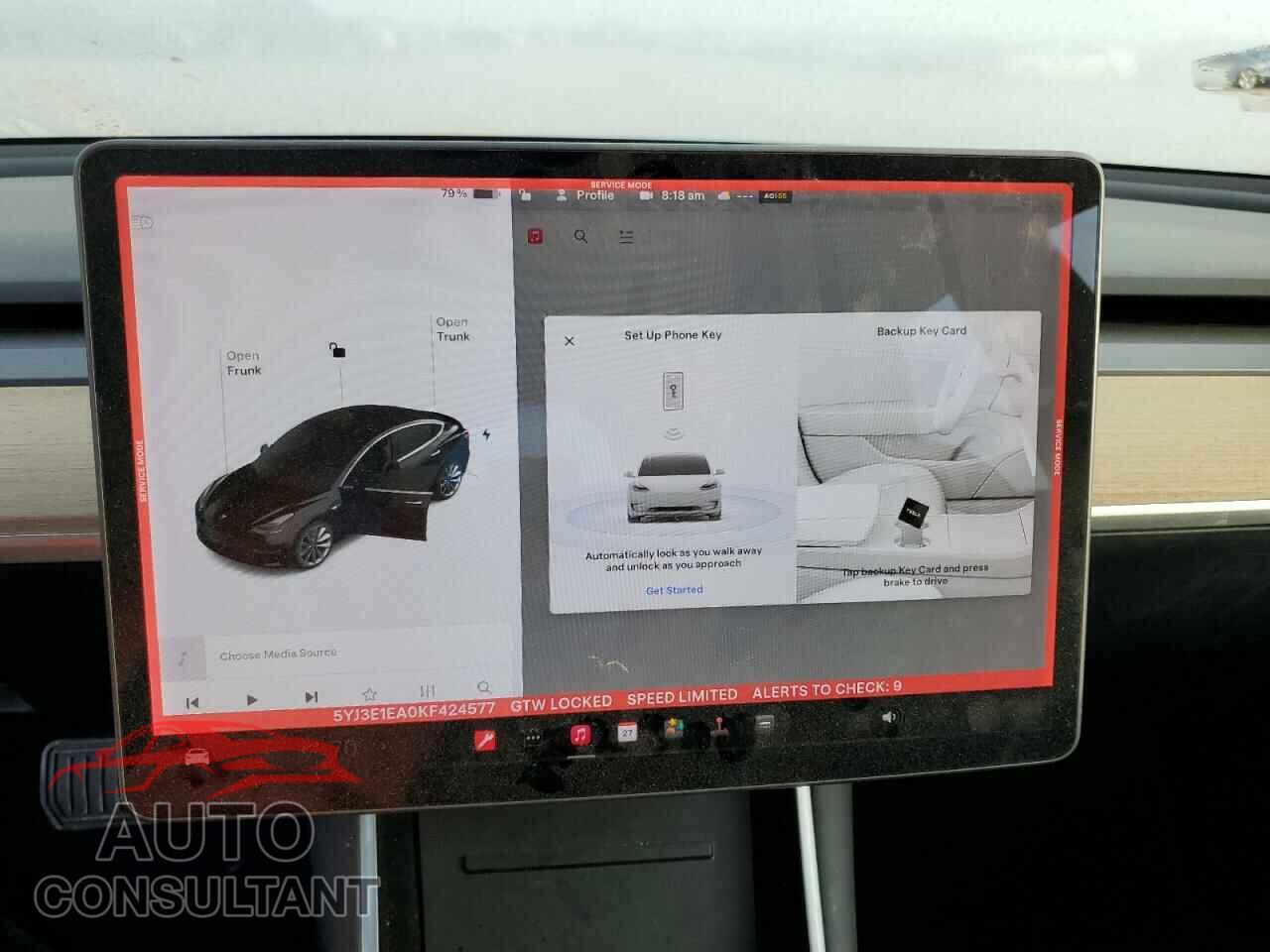 TESLA MODEL 3 2019 - 5YJ3E1EA0KF424577