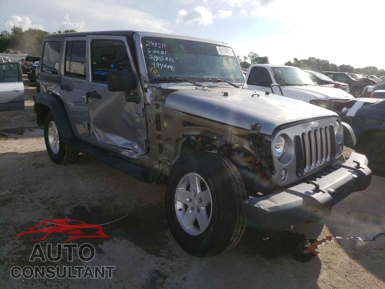 JEEP WRANGLER 2017 - 1C4BJWDG3HL694001