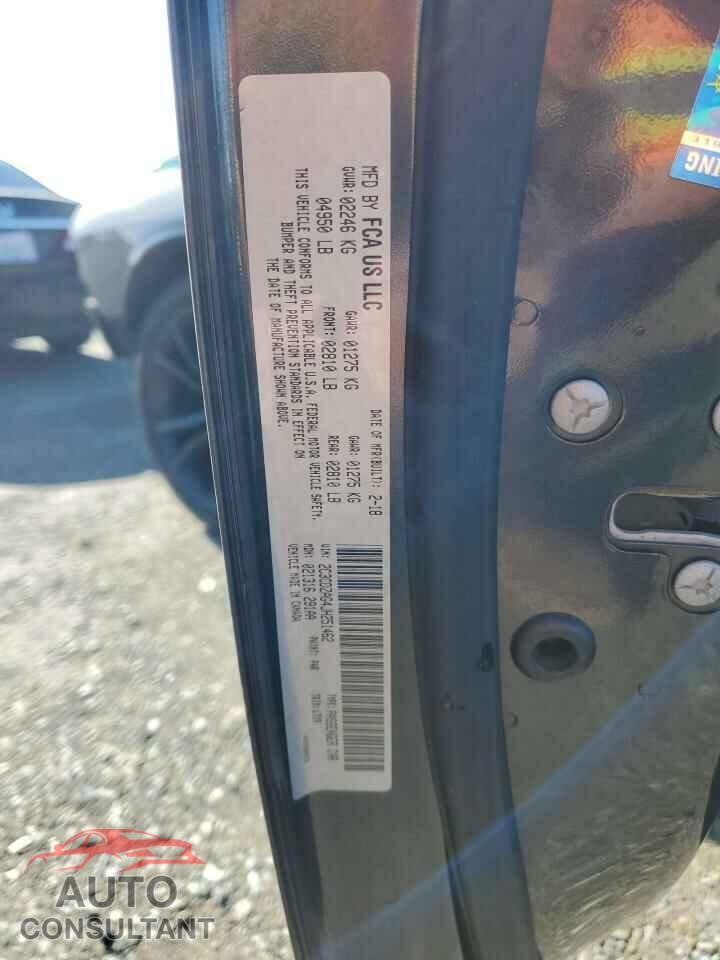 DODGE CHALLENGER 2018 - 2C3CDZAG4JH251462