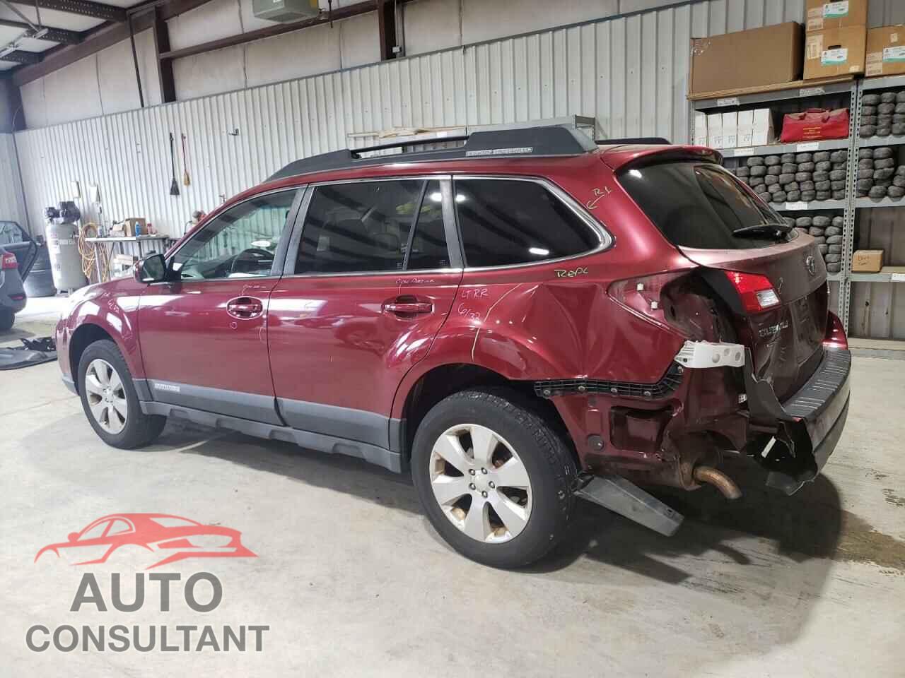 SUBARU OUTBACK 2012 - 4S4BRBCC0C3286236
