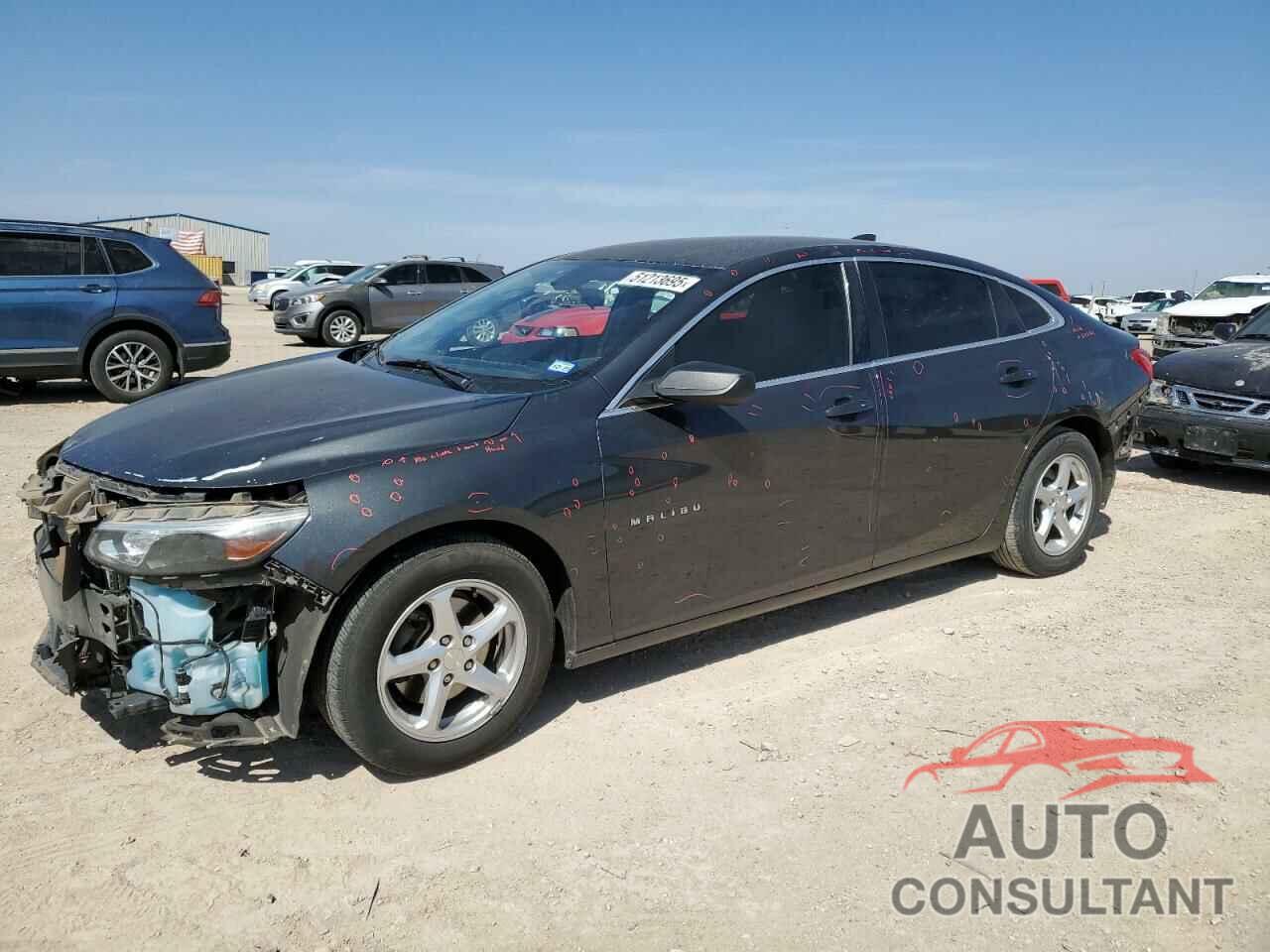 CHEVROLET MALIBU 2017 - 1G1ZB5ST2HF118168