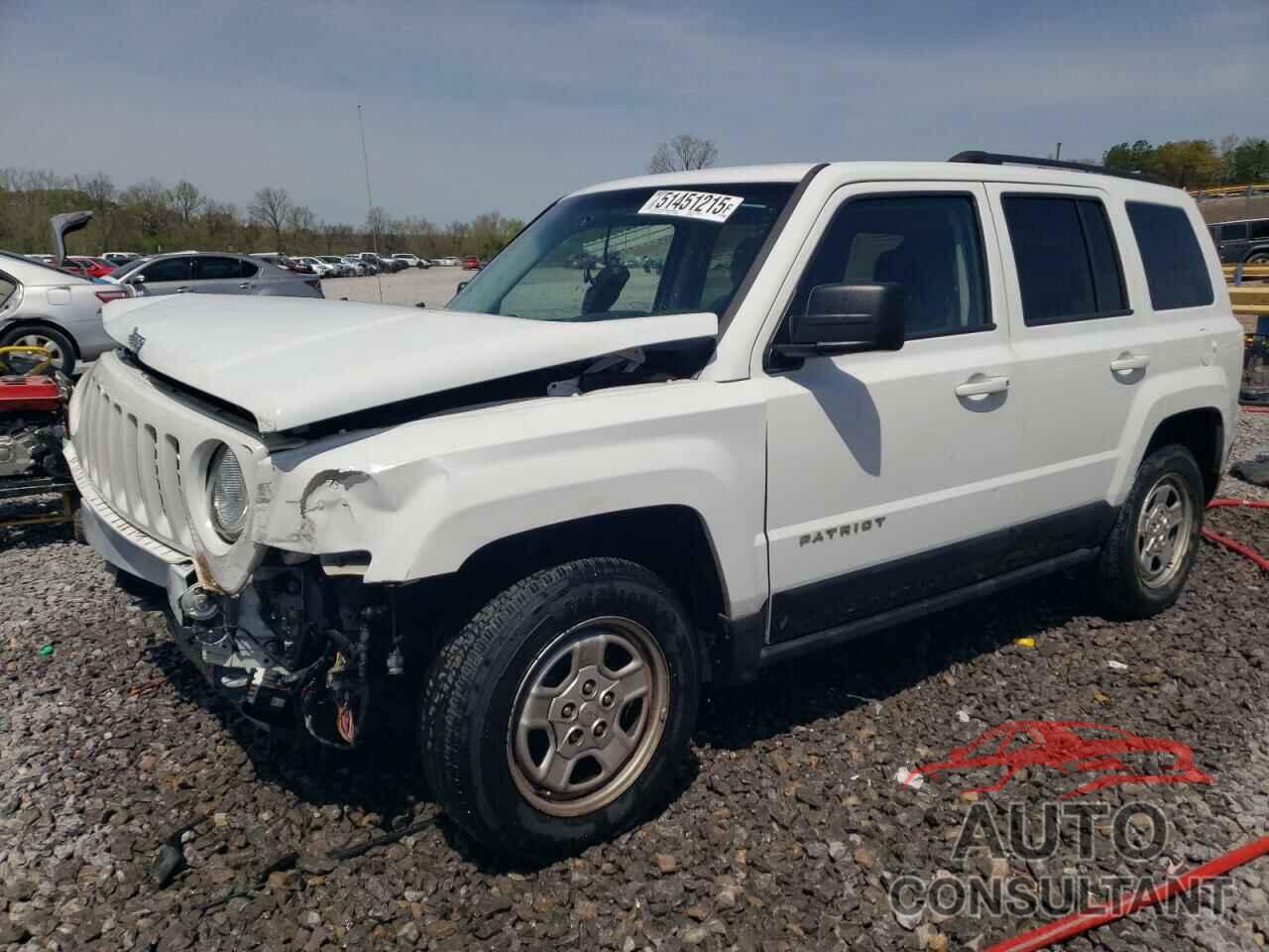 JEEP PATRIOT 2017 - 1C4NJPBA2HD148592