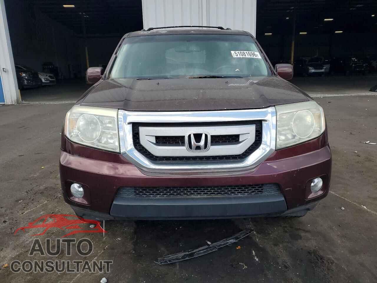 HONDA PILOT 2009 - 5FNYF48809B027636
