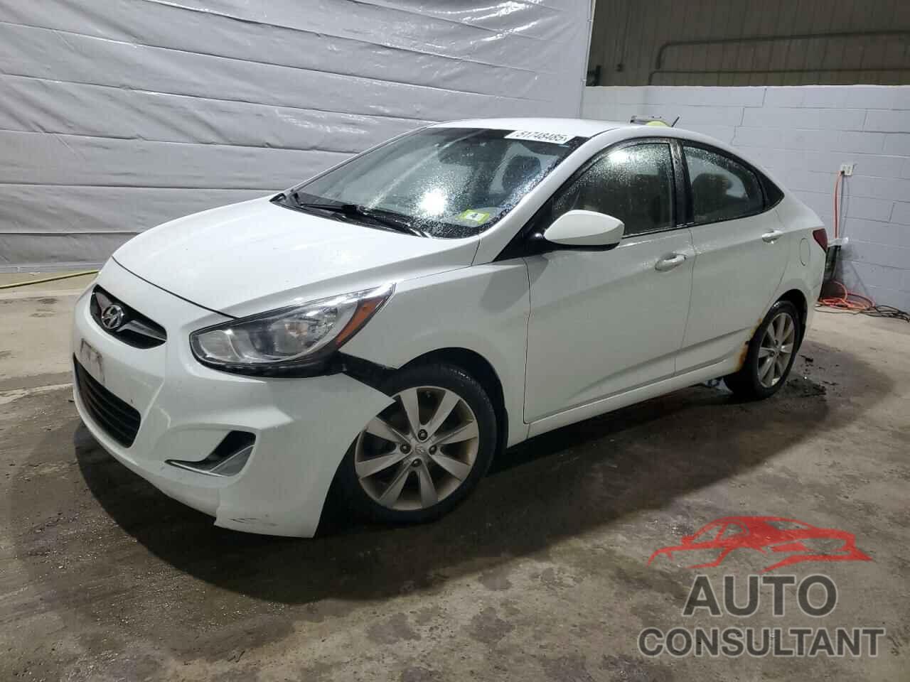 HYUNDAI ACCENT 2013 - KMHCU4AE6DU450362