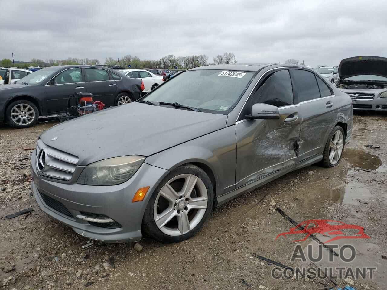MERCEDES-BENZ C-CLASS 2011 - WDDGF8BB3BR144396