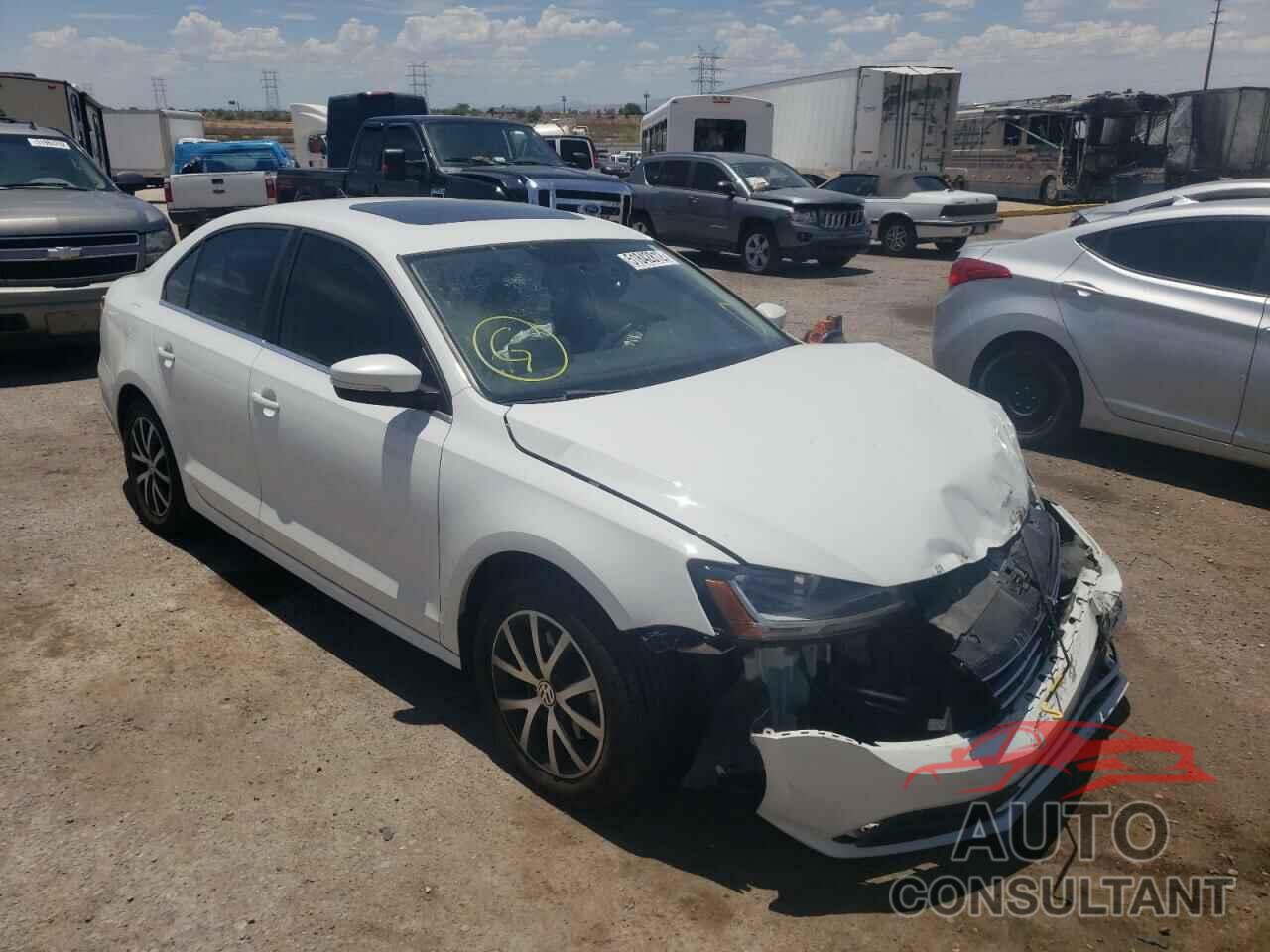 VOLKSWAGEN JETTA 2017 - 3VWDB7AJ1HM210348