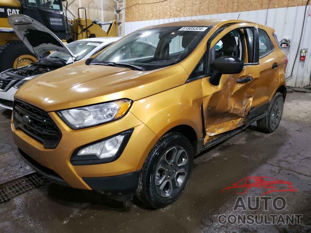 FORD ECOSPORT 2022 - MAJ6S3FL8NC458209