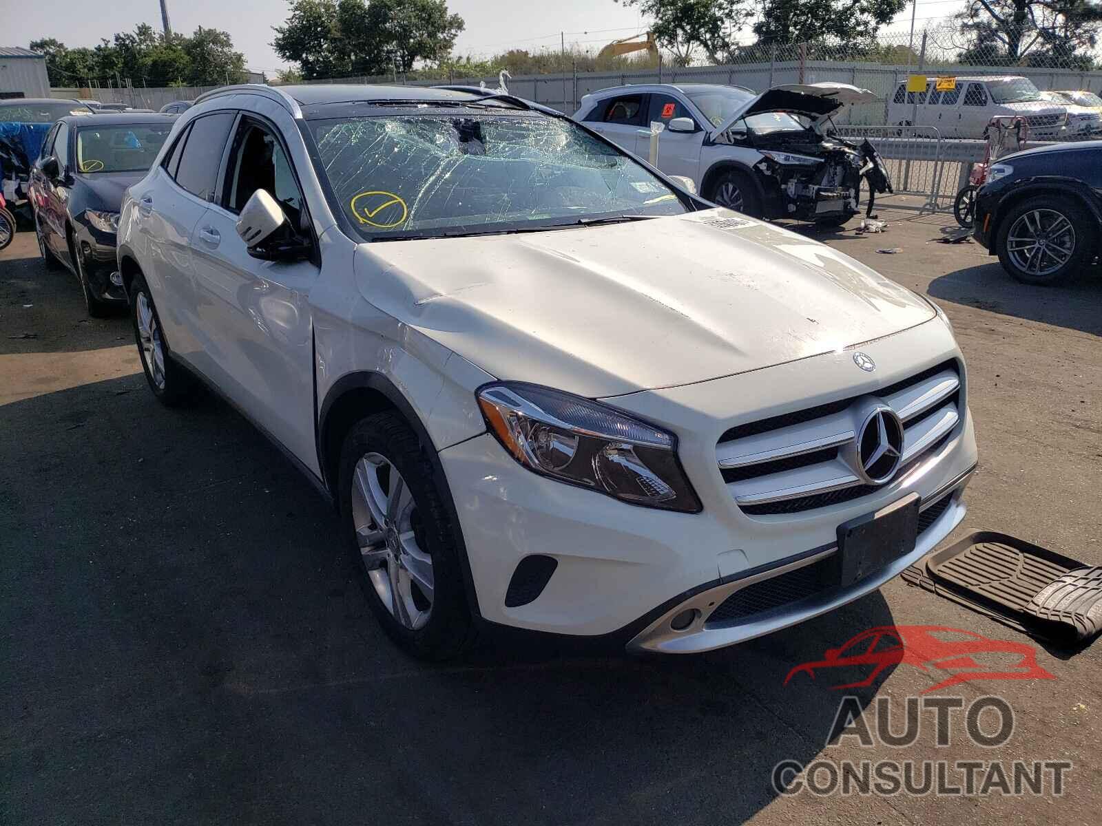 MERCEDES-BENZ GLA-CLASS 2016 - WDCTG4GB6GJ237663