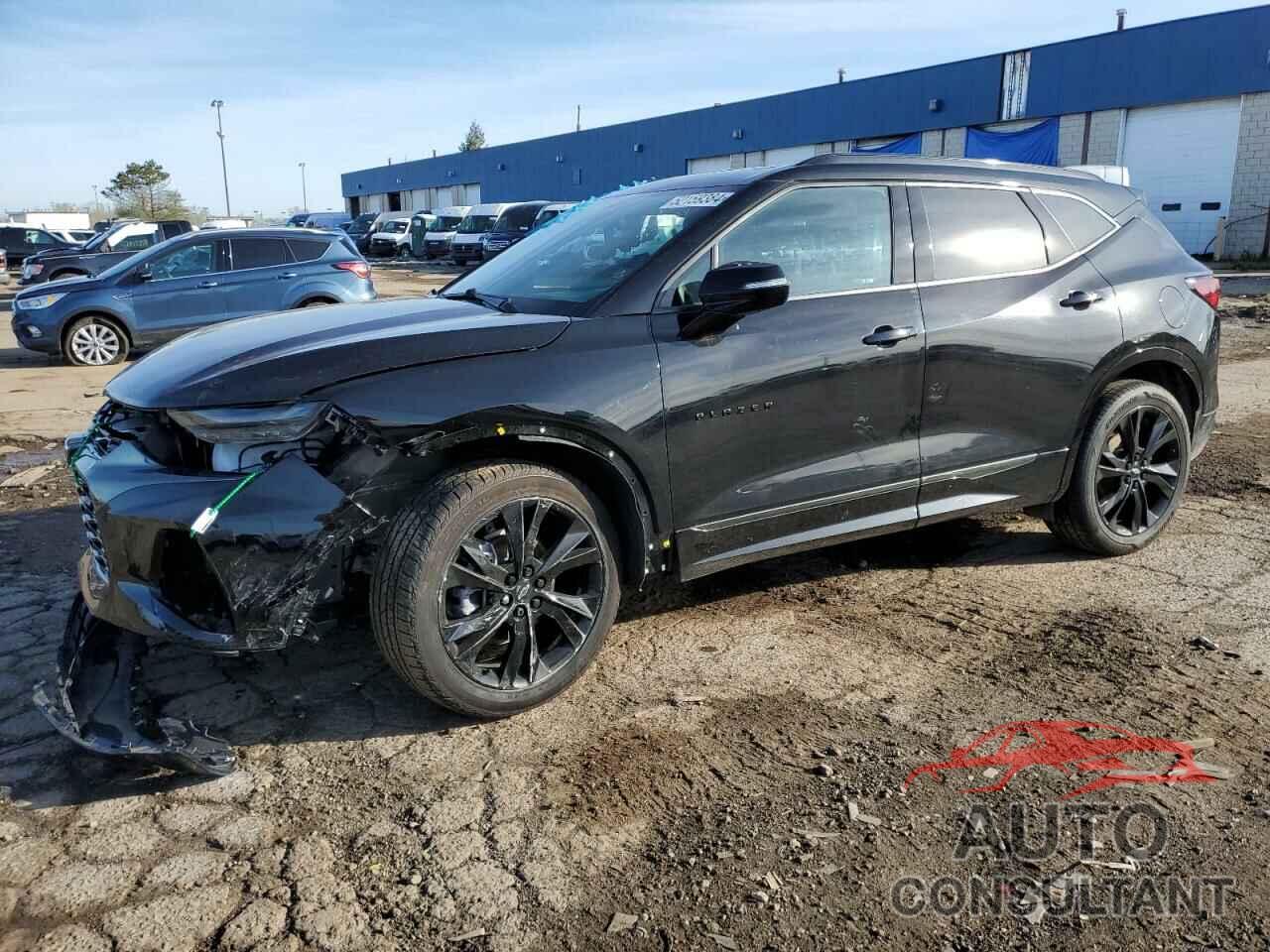 CHEVROLET BLAZER 2021 - 3GNKBERS1MS587111