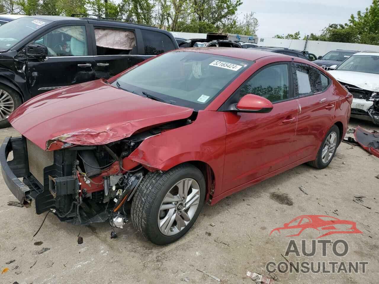 HYUNDAI ELANTRA 2019 - KMHD84LF4KU767987