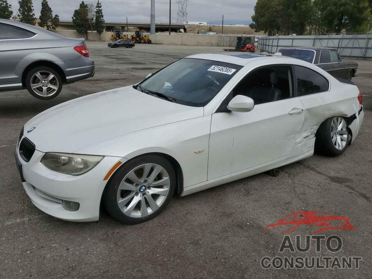 BMW 3 SERIES 2011 - WBAKE5C55BE573638