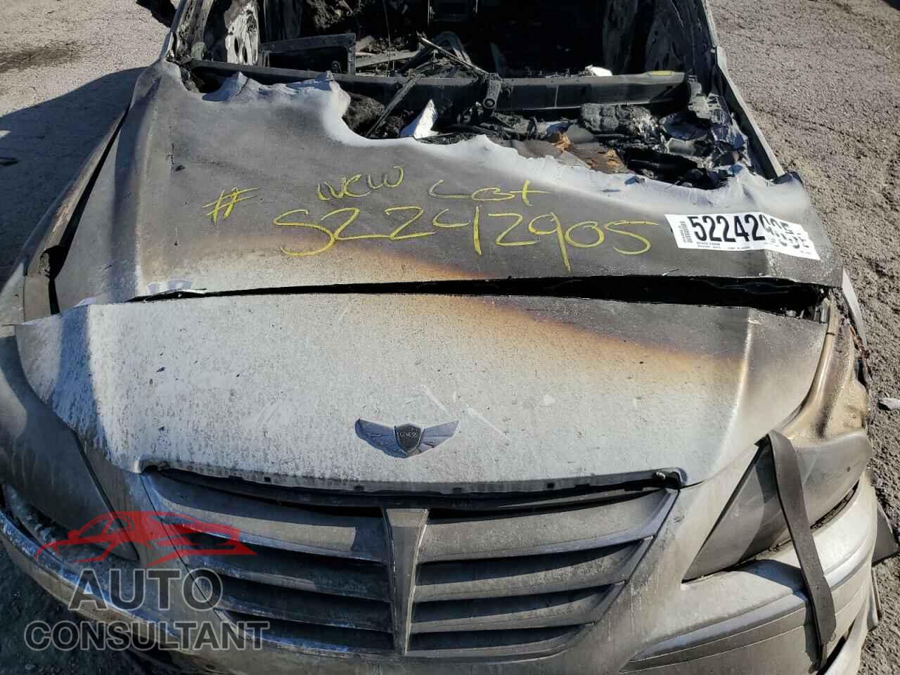 HYUNDAI GENESIS 2012 - KMHGC4DD7CU151663