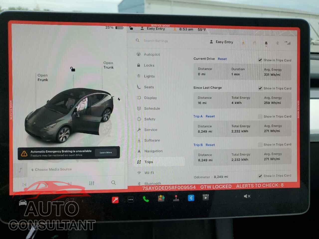 TESLA MODEL Y 2024 - 7SAYGDED5RF009554