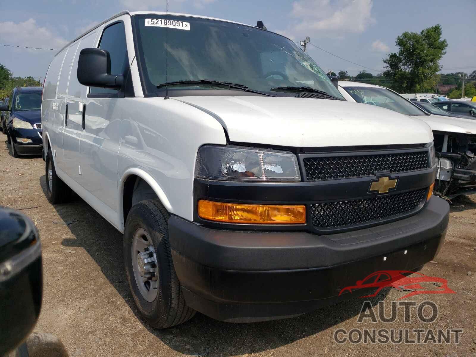 CHEVROLET EXPRESS 2021 - 1GCWGAFP7M1211762