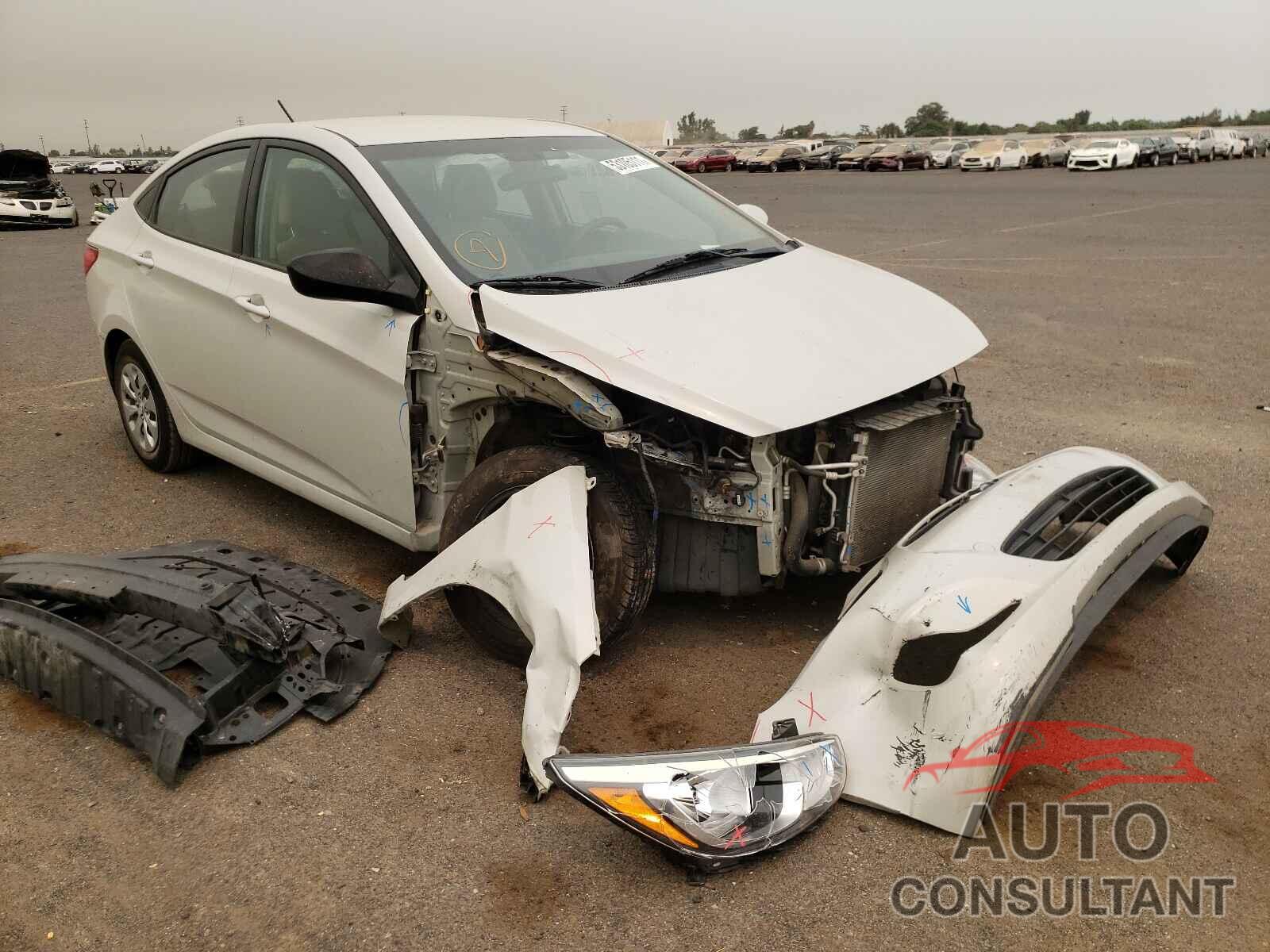 HYUNDAI ACCENT 2016 - KMHCT4AE4GU044703