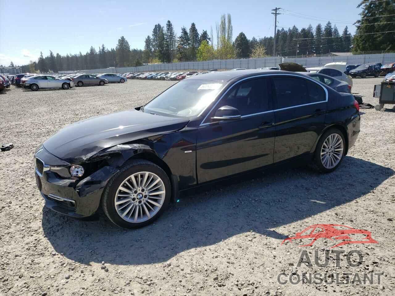 BMW 3 SERIES 2013 - WBA3C1G55DNR45687