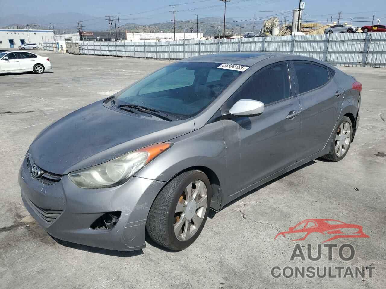 HYUNDAI ELANTRA 2012 - 5NPDH4AE7CH126777