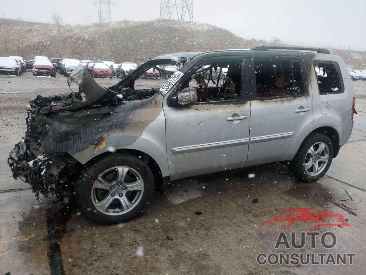 HONDA PILOT 2012 - 5FNYF4H56CB037892