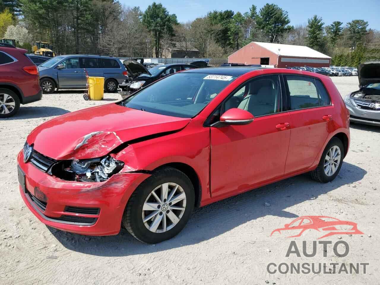 VOLKSWAGEN GOLF 2015 - 3VW217AU4FM040388