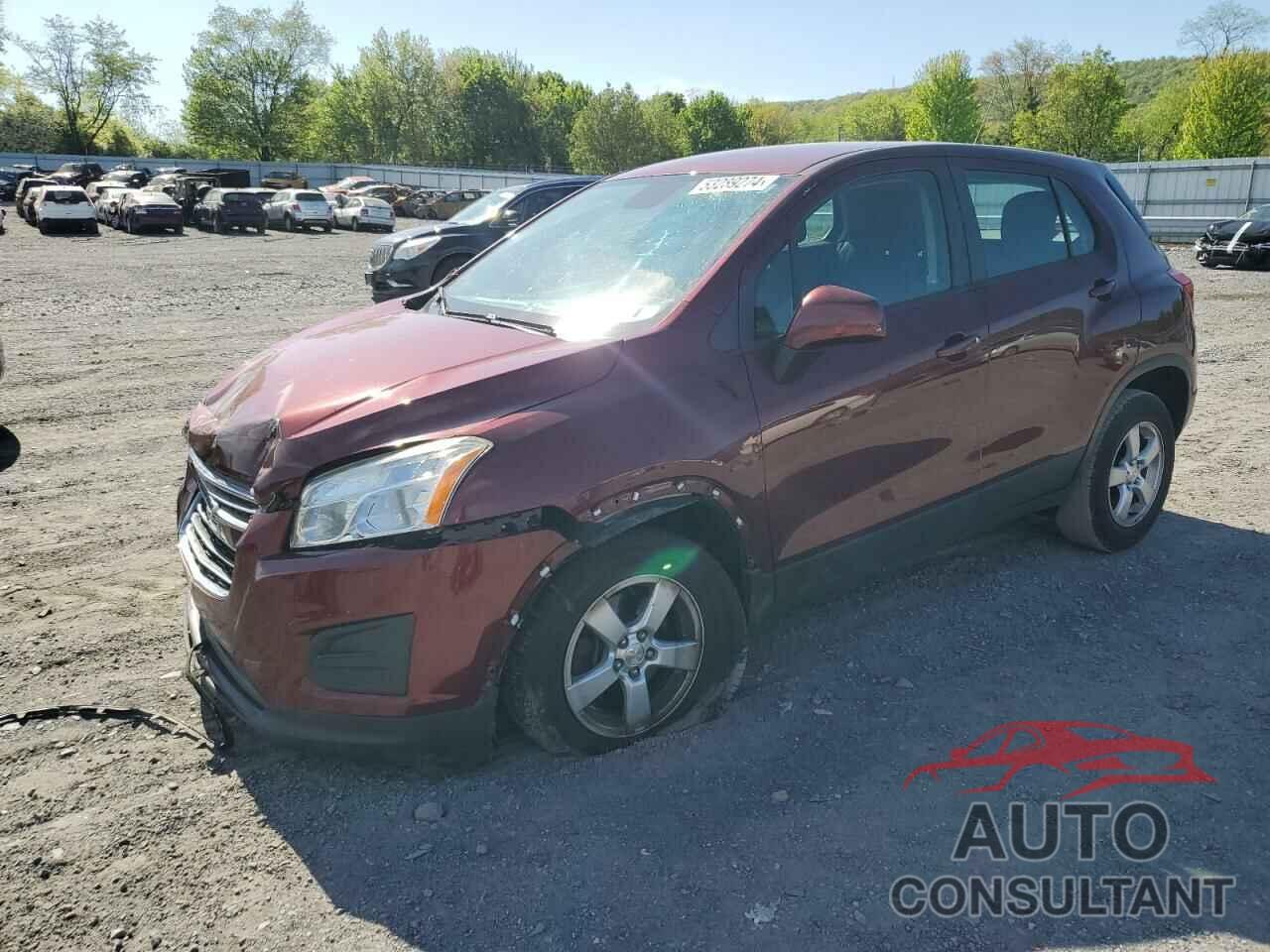 CHEVROLET TRAX 2016 - 3GNCJNSB9GL254638