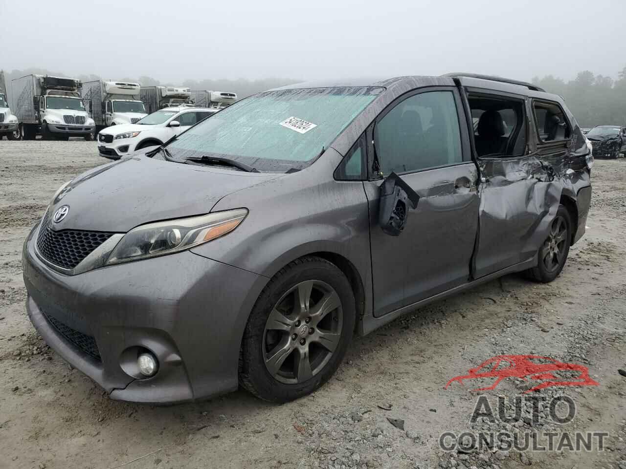 TOYOTA SIENNA 2017 - 5TDXZ3DCXHS776168