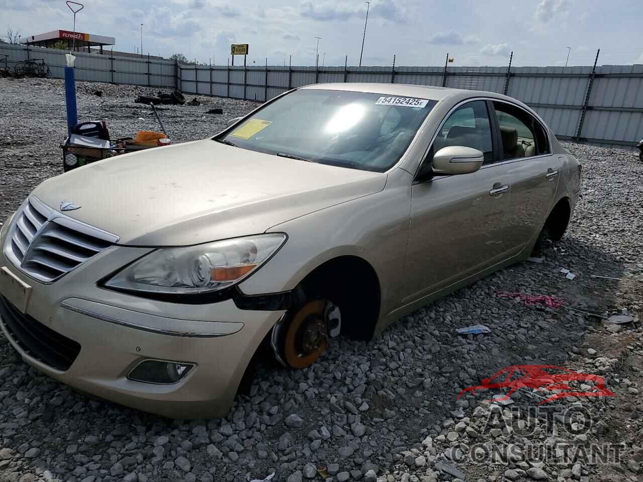 HYUNDAI GENESIS 2009 - KMHGC46E09U025191