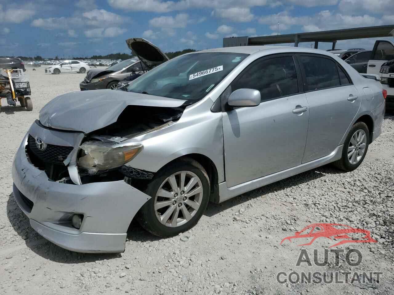 TOYOTA COROLLA 2010 - 2T1BU4EE2AC486911