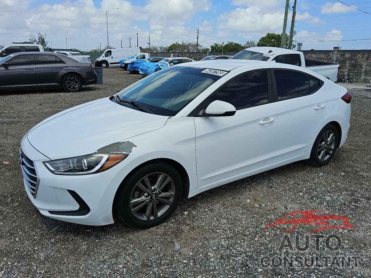 HYUNDAI ELANTRA 2018 - 5NPD84LF1JH330221