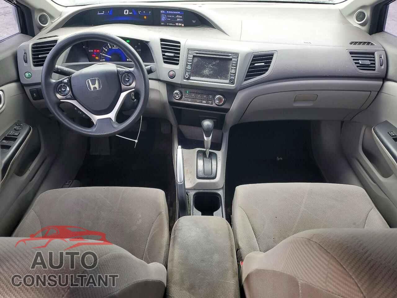 HONDA CIVIC 2012 - 2HGFB2F88CH309763