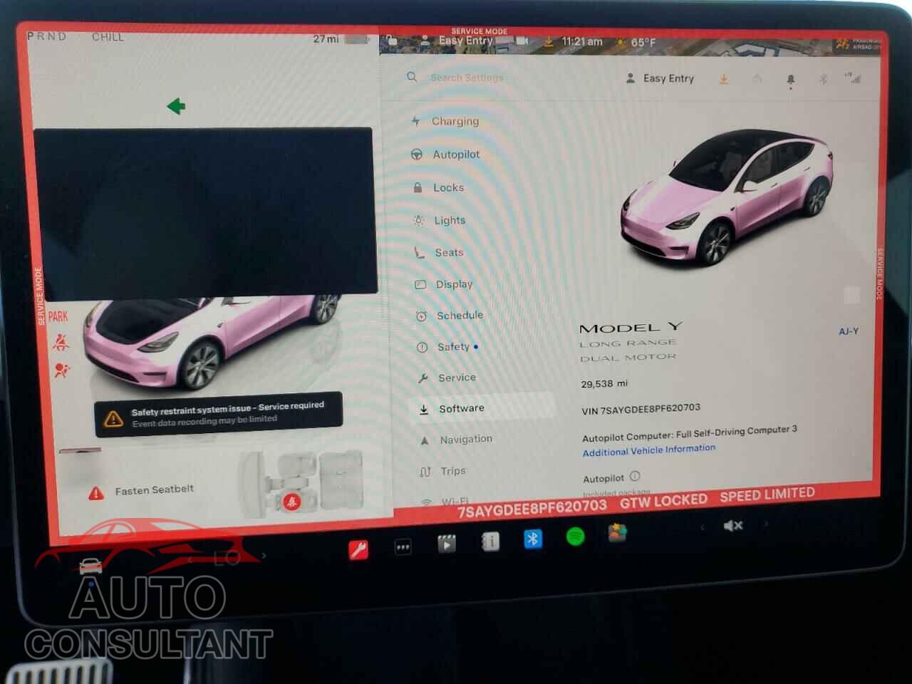 TESLA MODEL Y 2023 - 7SAYGDEE8PF620703