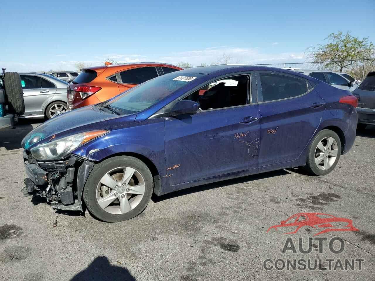 HYUNDAI ELANTRA 2013 - 5NPDH4AE6DH350608