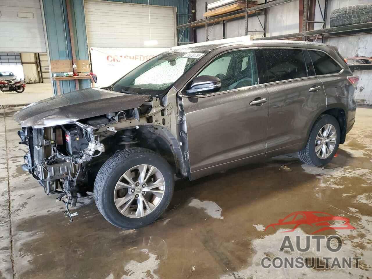 TOYOTA HIGHLANDER 2014 - 5TDJKRFH1ES065525