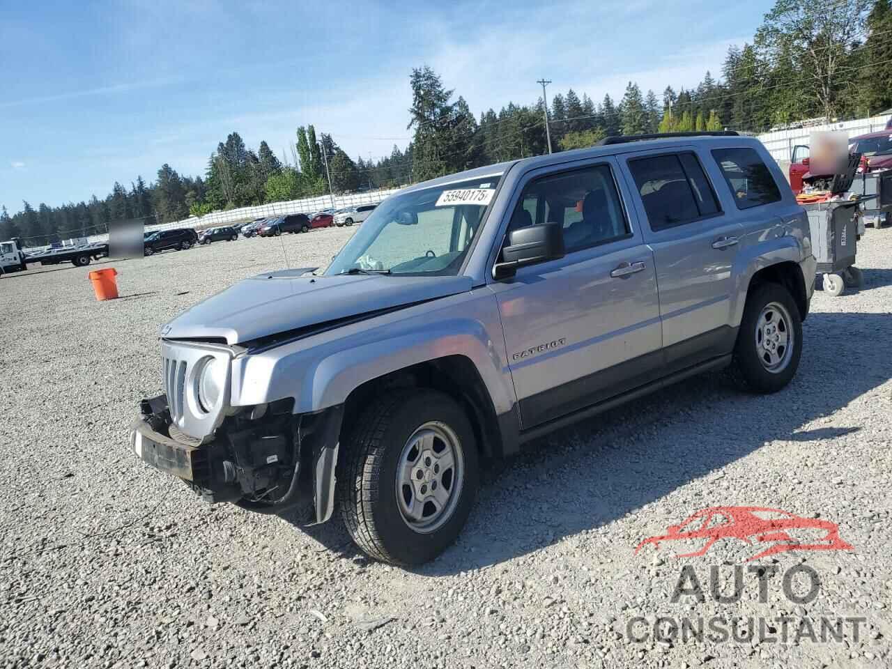 JEEP PATRIOT 2017 - 1C4NJPBA5HD140535