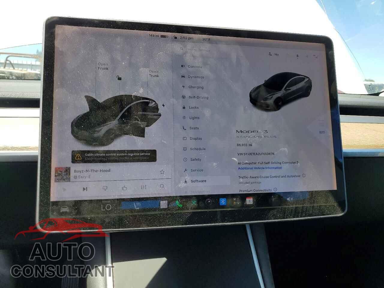 TESLA MODEL 3 2020 - 5YJ3E1EA2LF659676