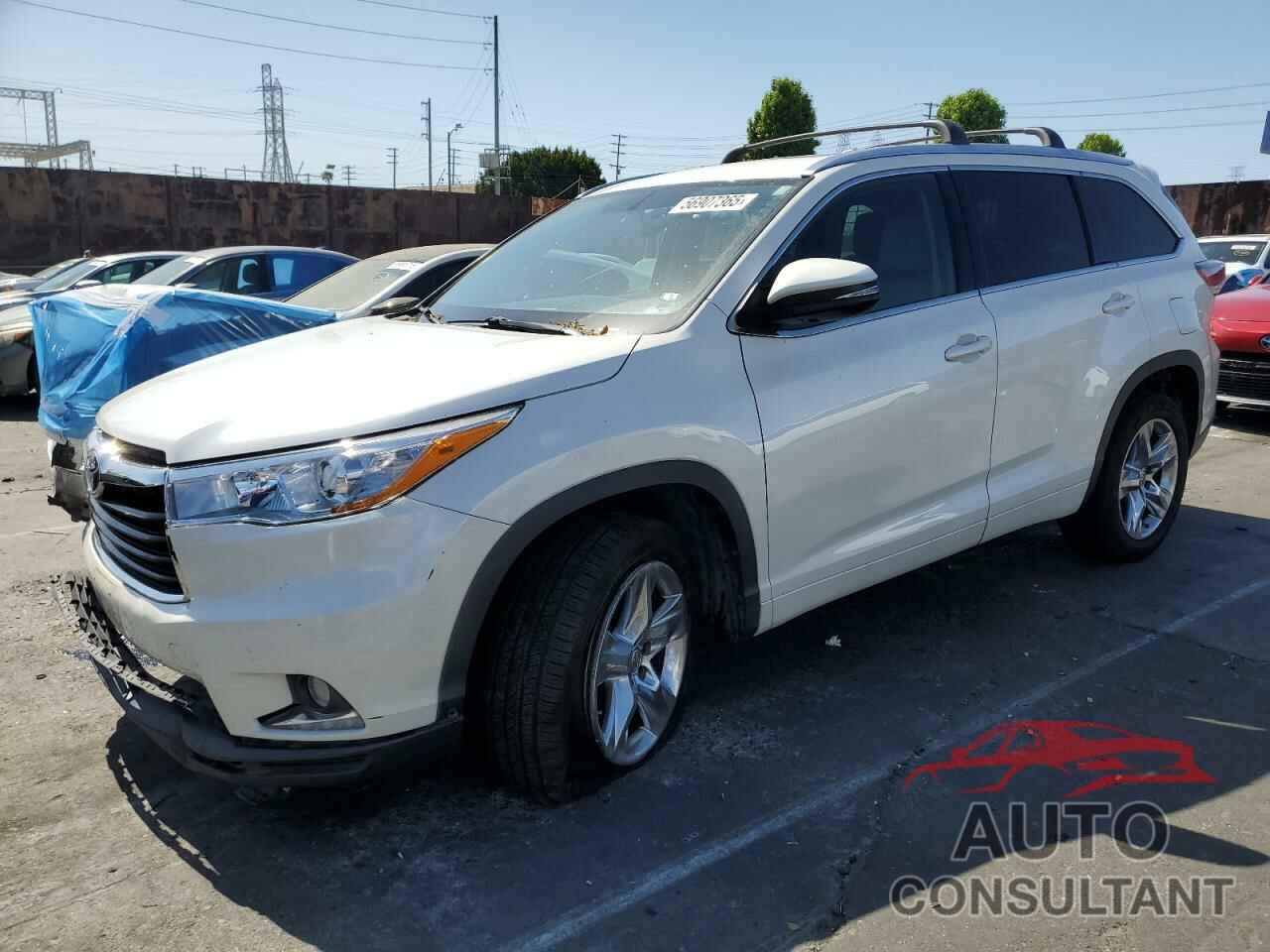 TOYOTA HIGHLANDER 2015 - 5TDYKRFHXFS061148