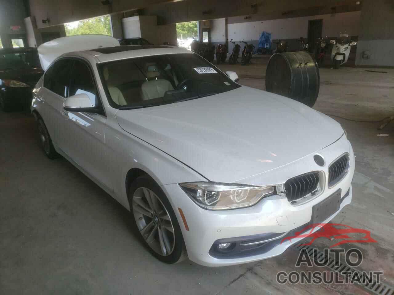 BMW 3 SERIES 2017 - WBA8B9G3XHNU55743