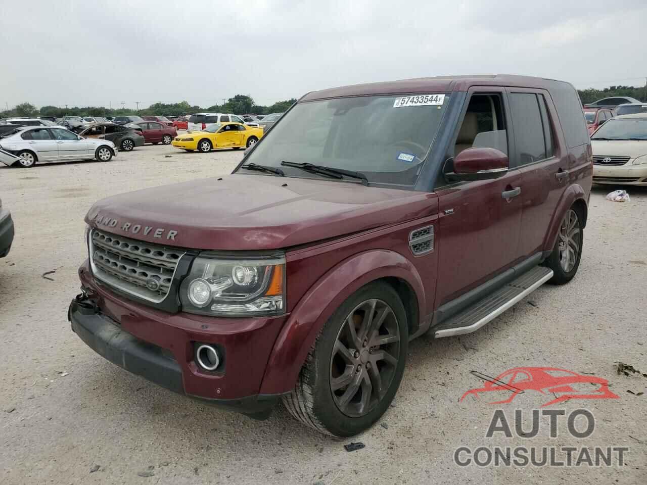 LAND ROVER LR4 2016 - SALAG2V69GA833687