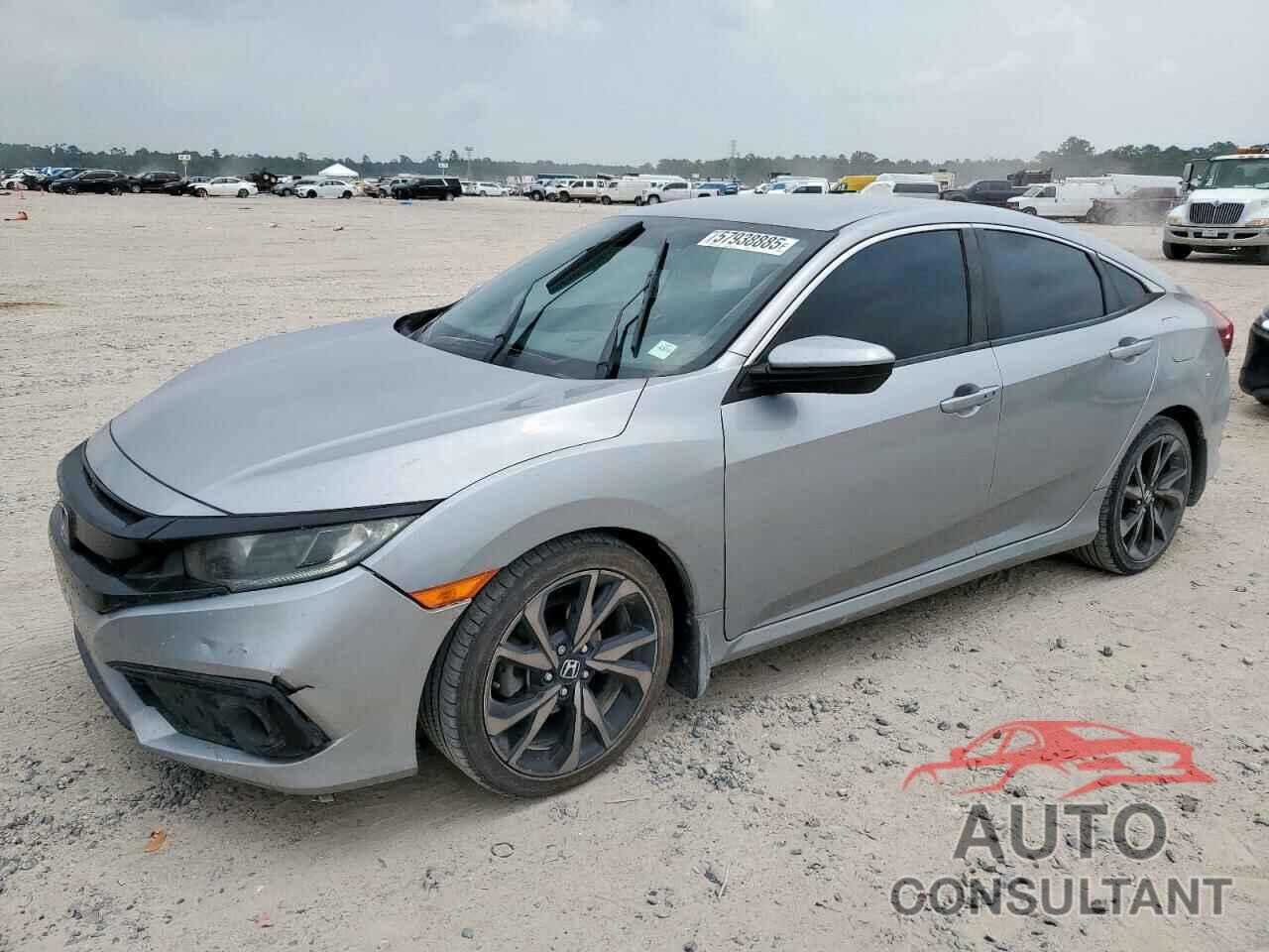 HONDA CIVIC 2019 - 2HGFC2F87KH605384