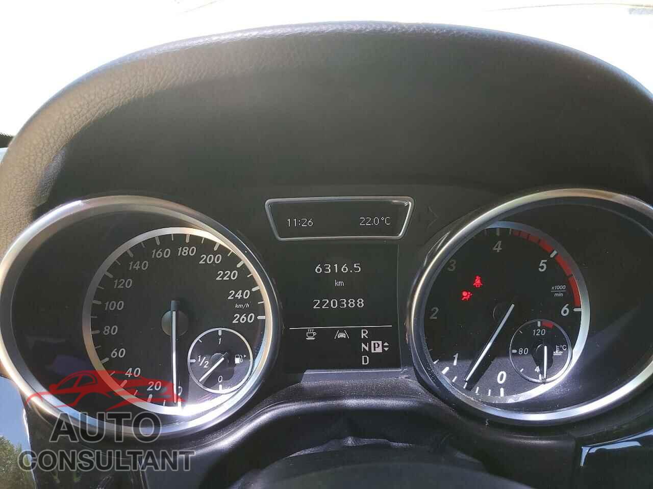 MERCEDES-BENZ M-CLASS 2012 - 4JGDA2EB7CA041269