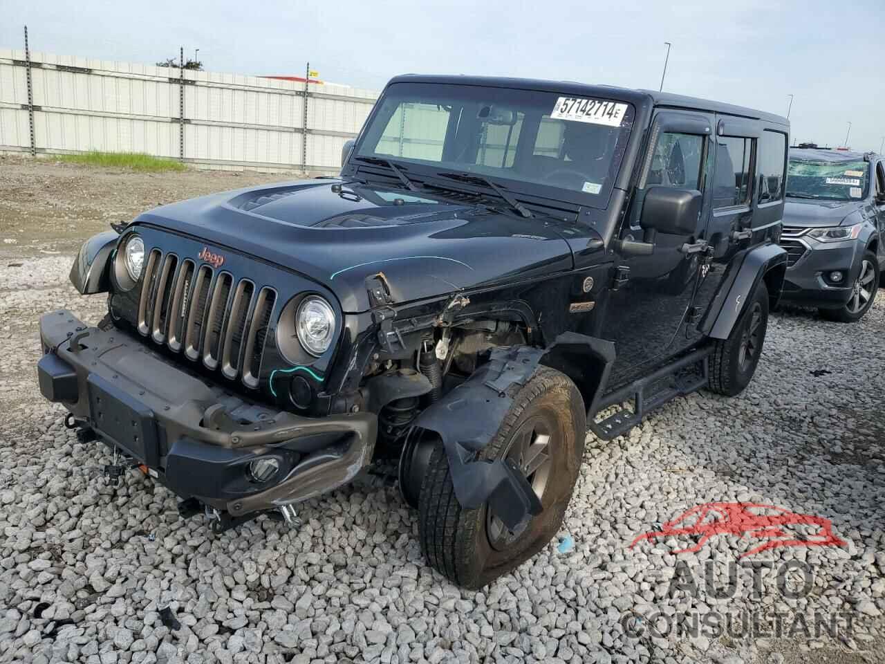JEEP WRANGLER 2017 - 1C4BJWEG9HL549561