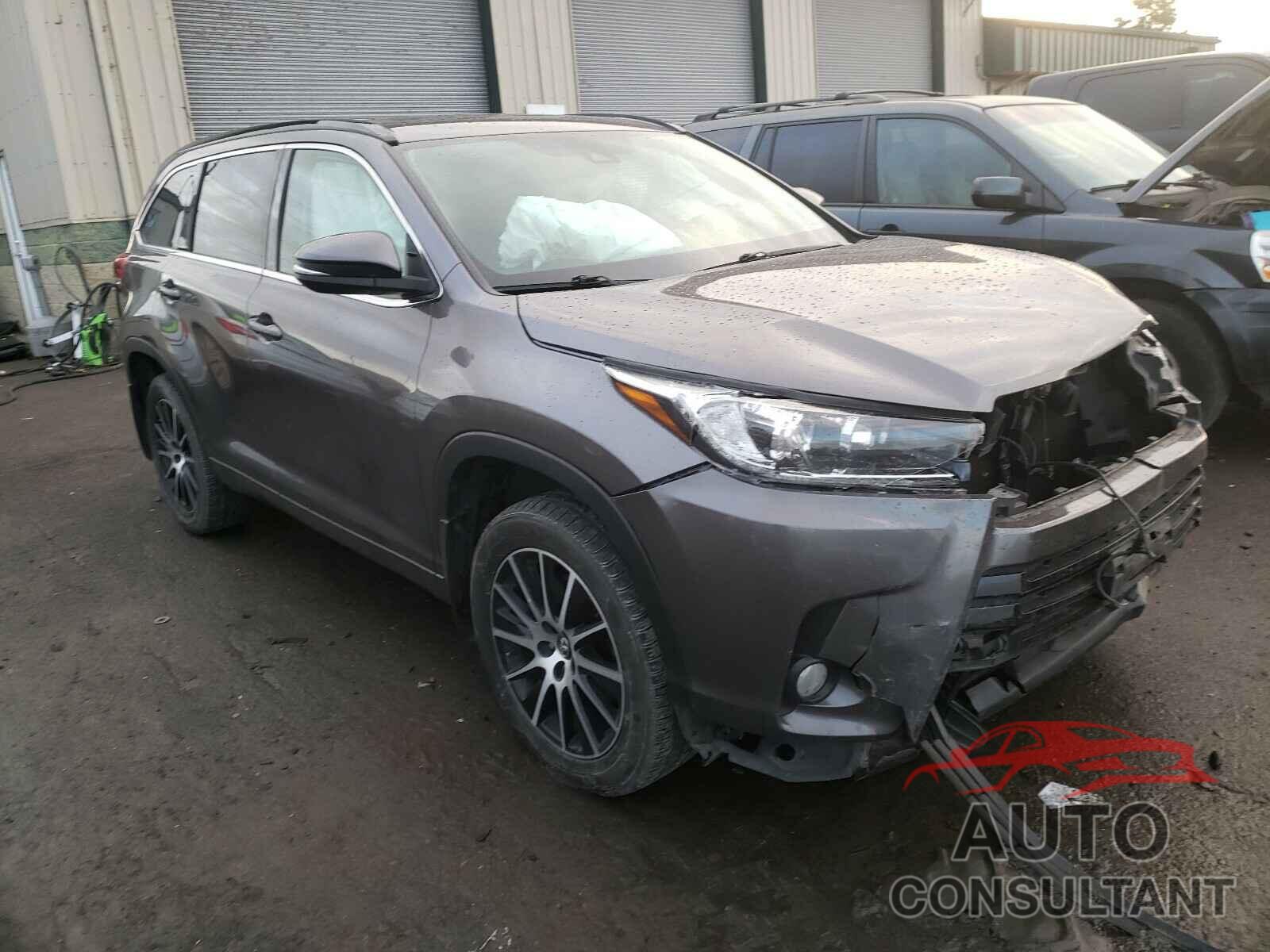 TOYOTA HIGHLANDER 2017 - 5TDJZRFH1HS422363