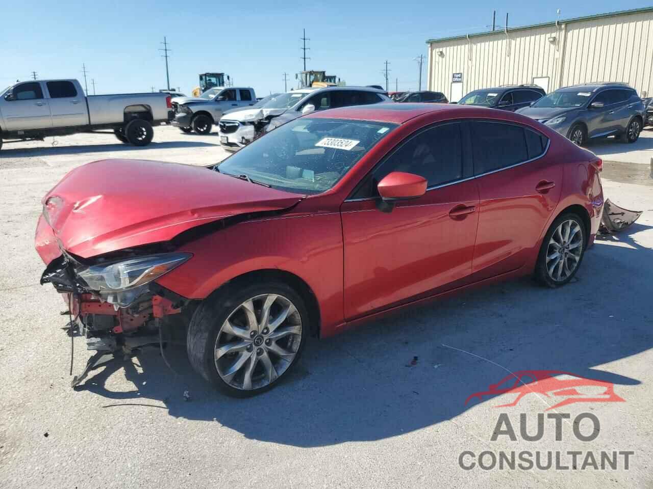 MAZDA 3 2014 - JM1BM1W3XE1187589