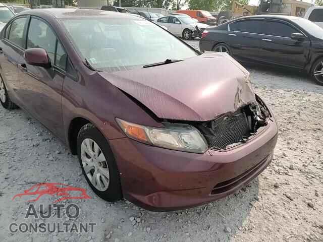 HONDA CIVIC 2012 - 2HGFB2F57CH537937