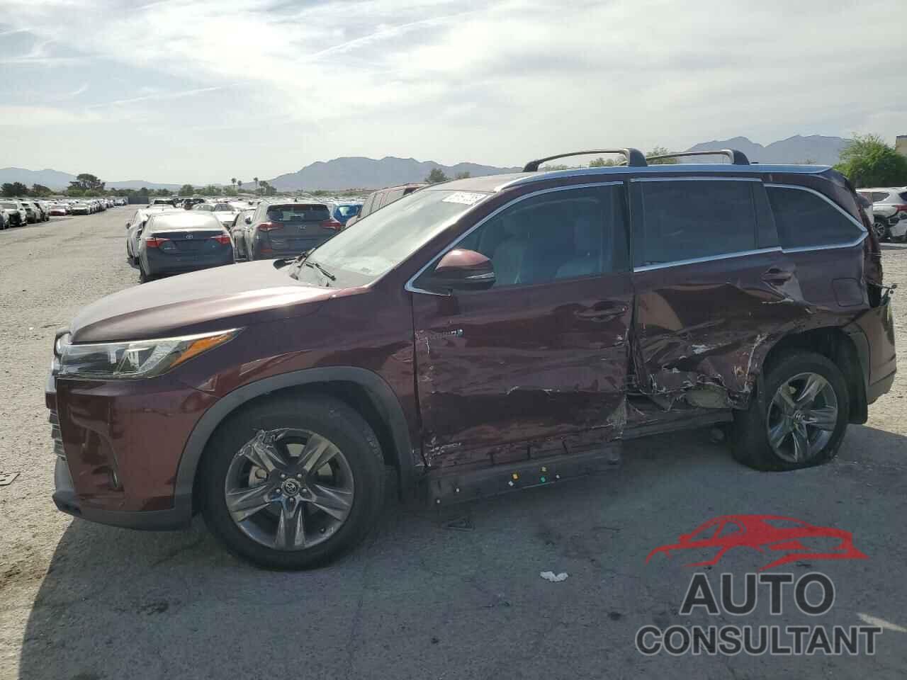 TOYOTA HIGHLANDER 2017 - 5TDDGRFH7HS032175