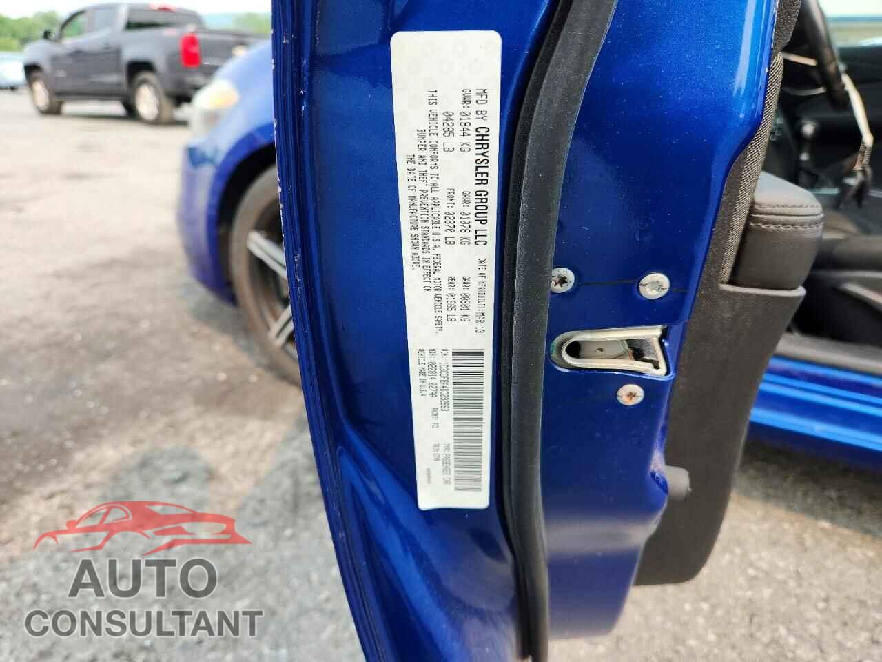 DODGE DART 2013 - 1C3CDFBA4DD292863